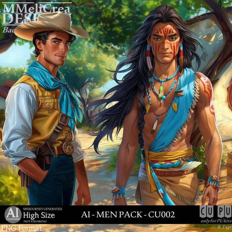 (image for) AI - MEN PACK CU002 (CU4PU/PNG)